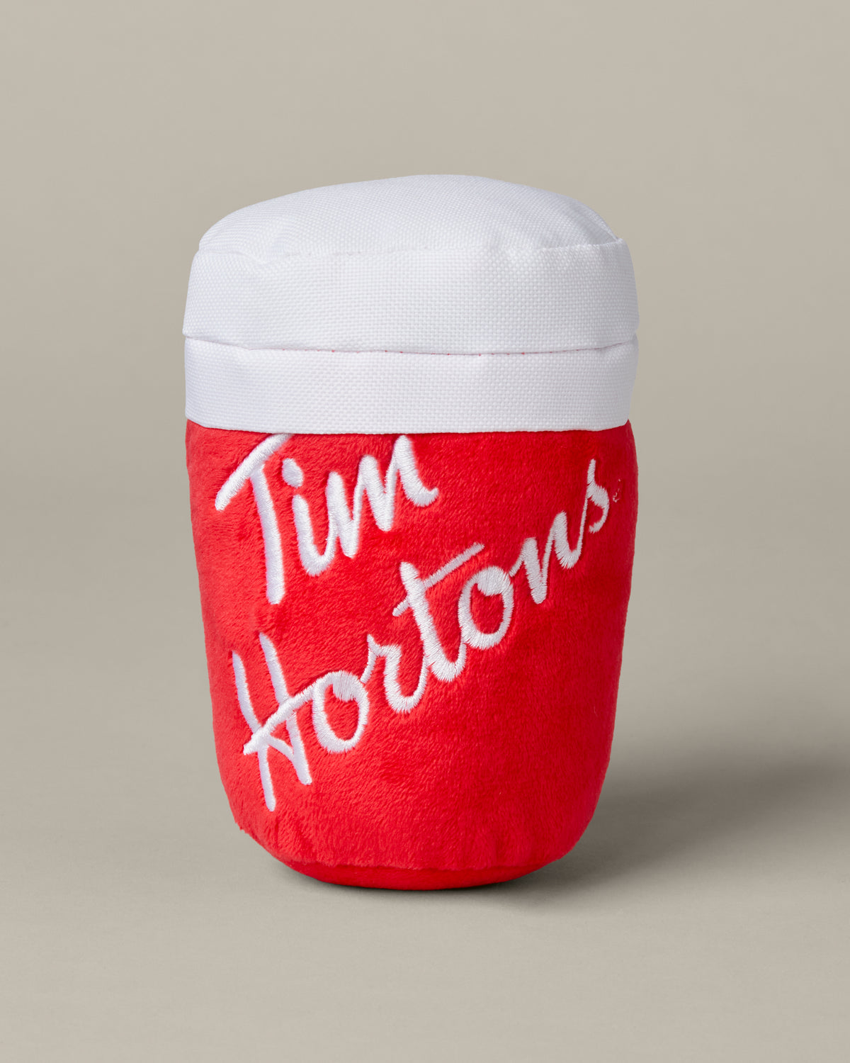 Tim Hortons Hot Cup Squeaker Dog Toy - Image #1