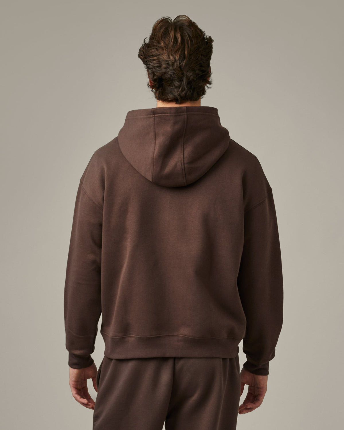 Retro Logo Full Zip Unisex Hoodie - Espresso - TimShop - Image #4