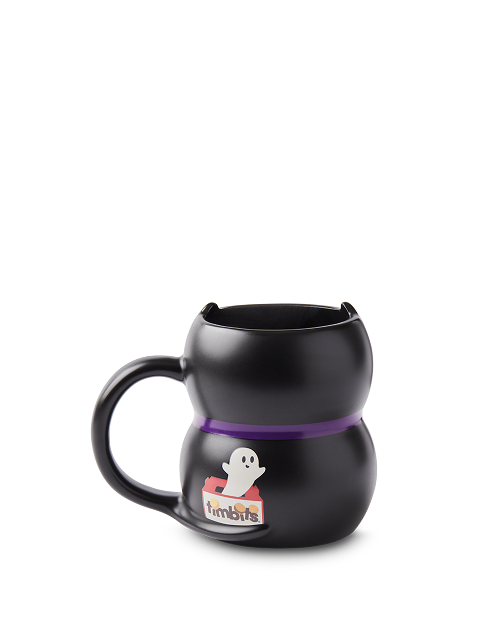 Limited edition Tim Hortons 20oz figural black cat mug | Tasse de 20 oz (chat noir) de Tim – Édition limitée - Image #3