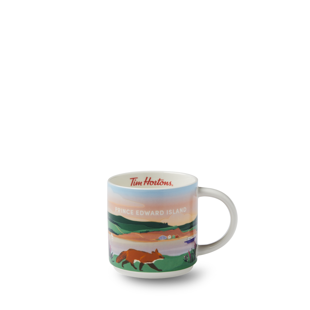 Tim Hortons Provincial Ceramic Mug 16oz Prince Edward Island Design | Tasse des provinces Tim Hortons de 16 oz – Île-du-Prince-Édouard - Image #1