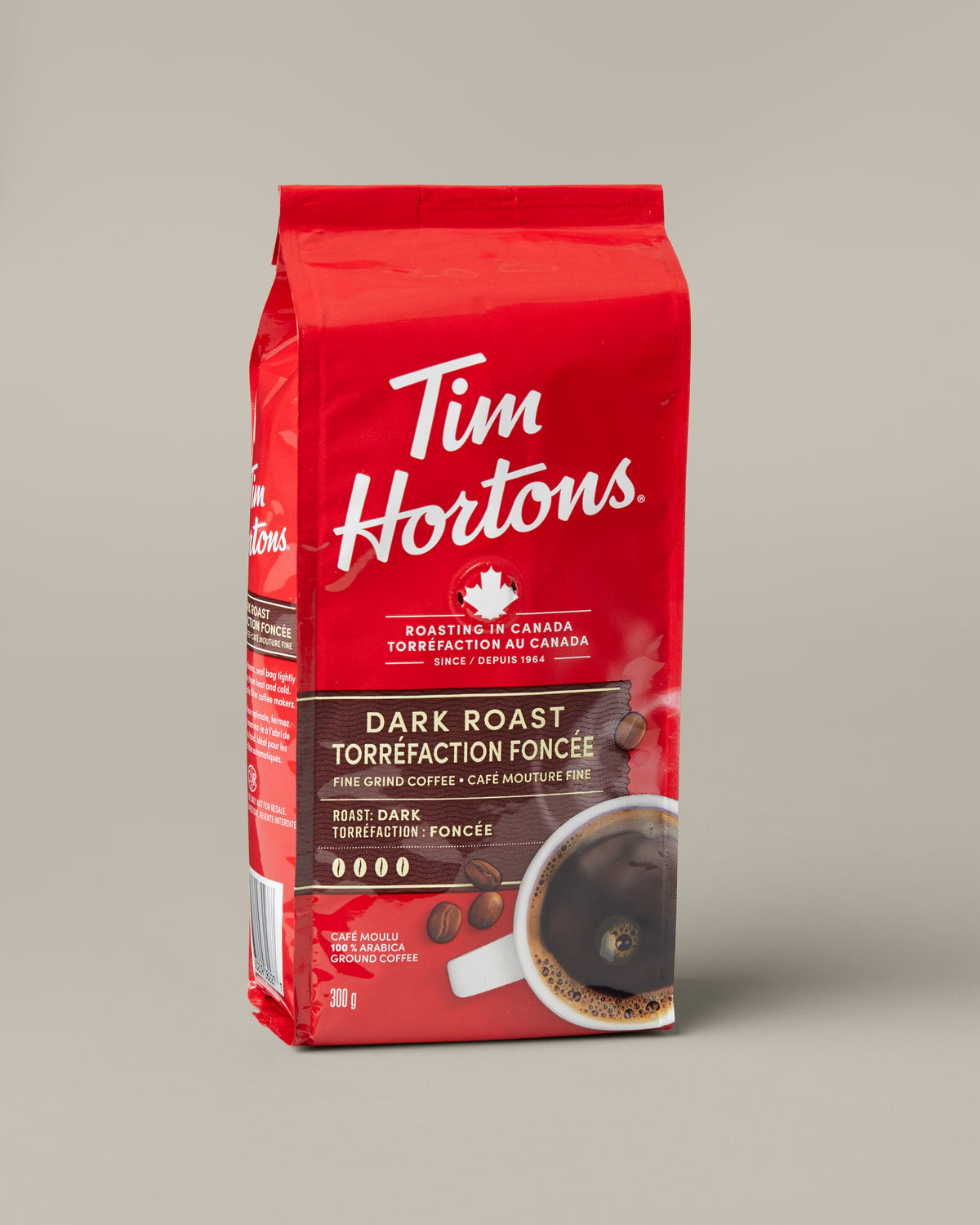 Dark Roast Fine Grind Coffee - 300g - TimShop - Image #1