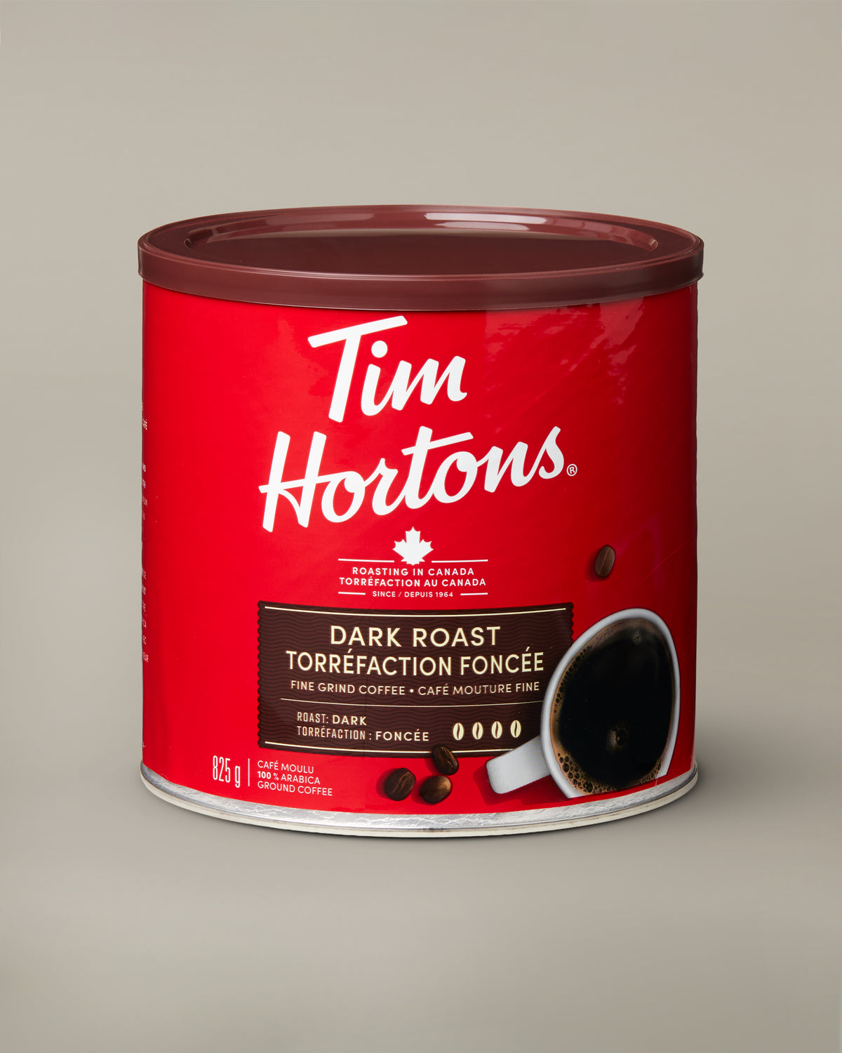 Dark Roast Fine Grind Coffee - 825g - TimShop - Image #1