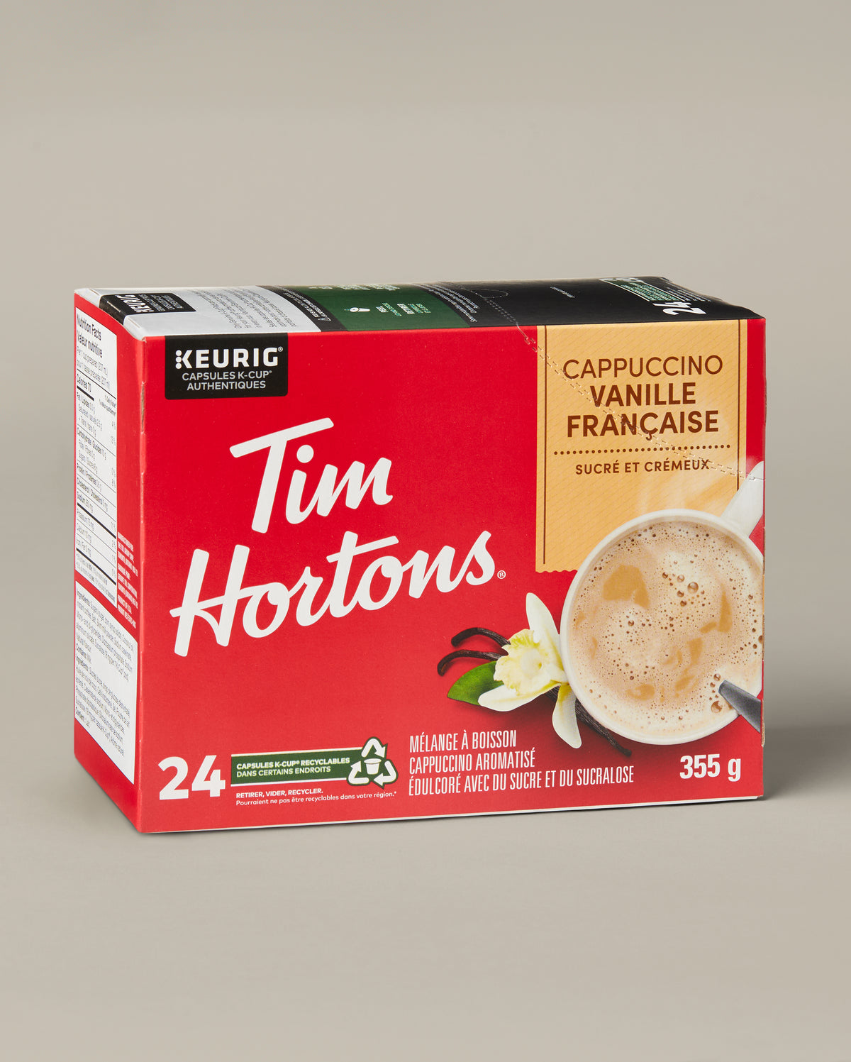 French Vanilla Cappuccino K-Cups - 24 Count - TimShop - Image #2