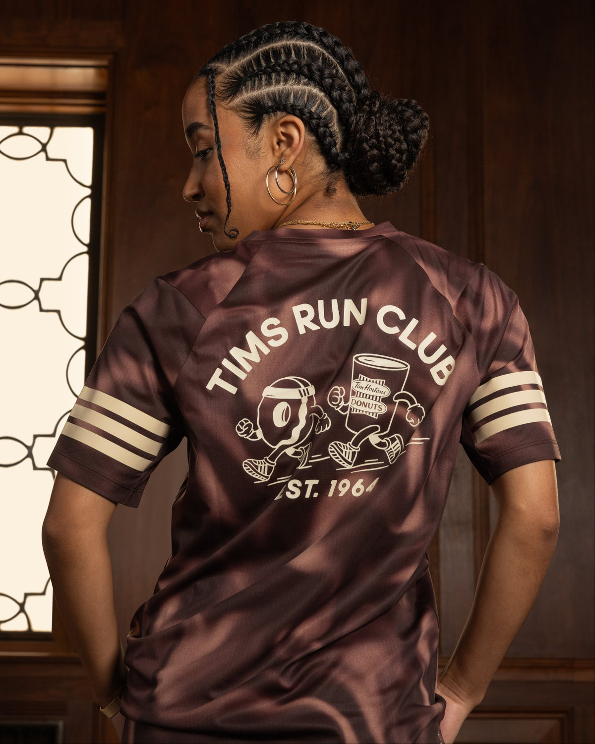 adidas x Tim Hortons Unisex Climacool Running T-Shirt - Image #4