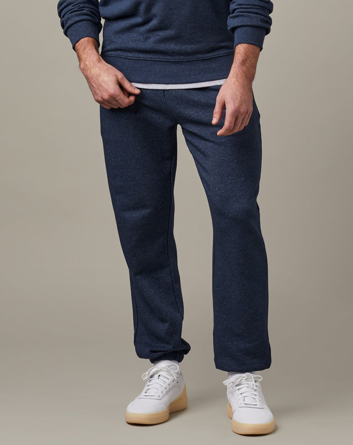 Tim Hortons Canada French Terry Quarter Zip - Navy | Chandail à fermeture éclair 1/4 molletonné bleu marine du Canada de Tim Hortons - Image #1