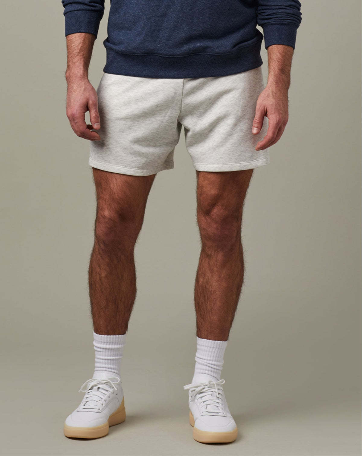 Tim Hortons Travel French Terry Shorts Grey | Short molletonné gris collection de voyage de Tim Hortons - Image #1