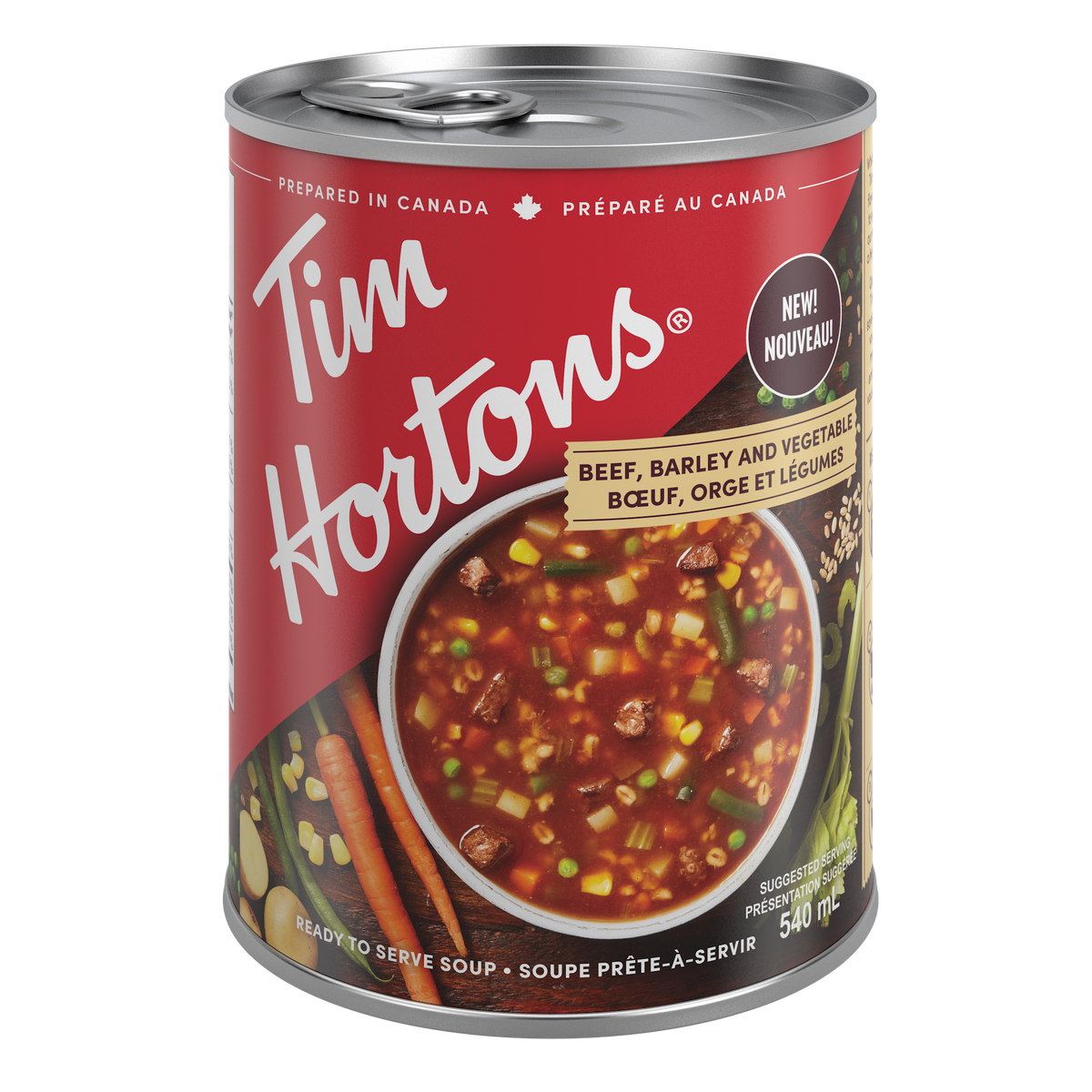 Beef, Barley & Vegetable Soup - TimShop - Image #1