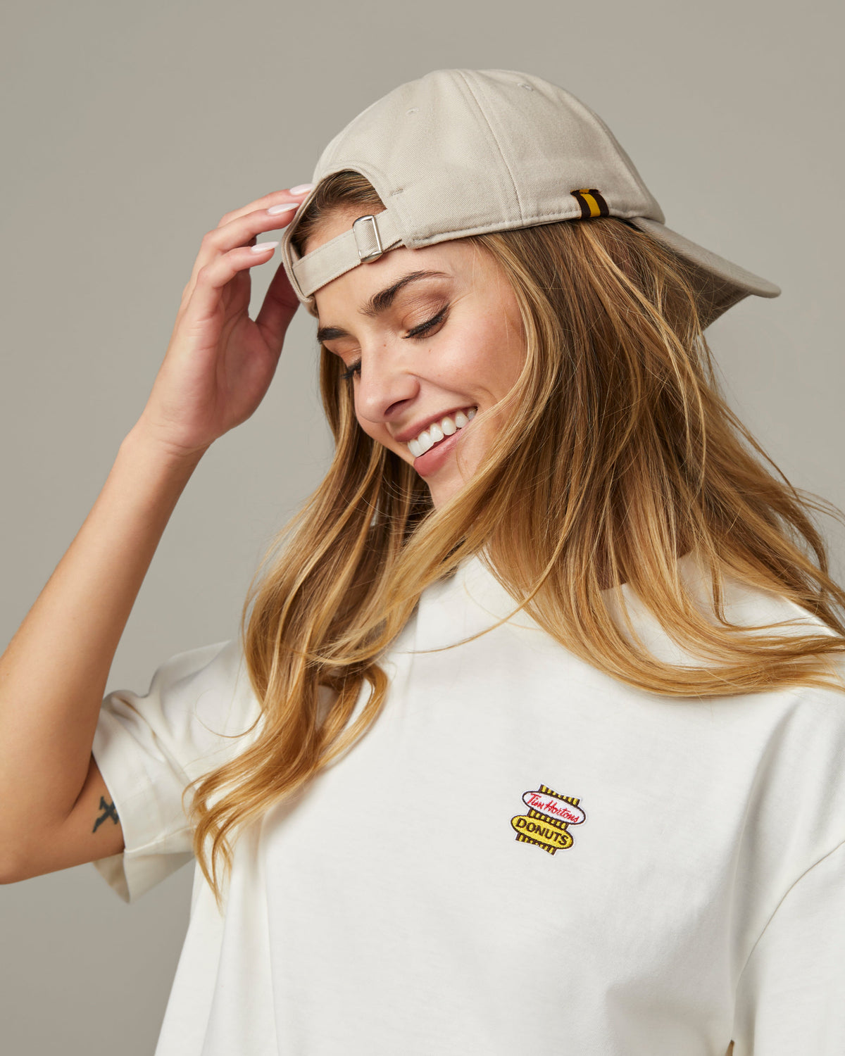 Retro Logo Iced Capp® Dad Hat - English - TimShop - Image #1