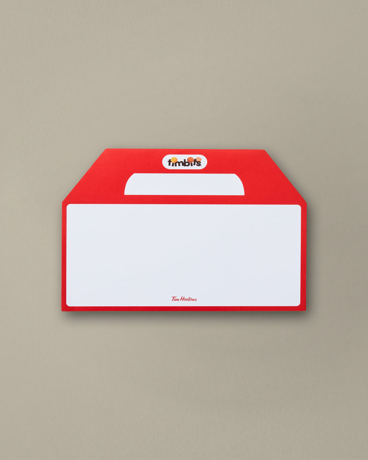 Tim Hortons Timbits Box List Pad  - Image #1