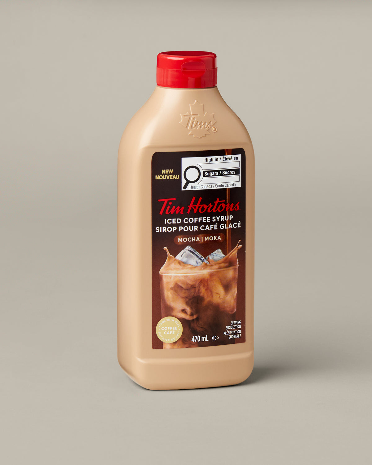 Iced Coffee Syrup Mocha - 470ml - TimShop - Image #1