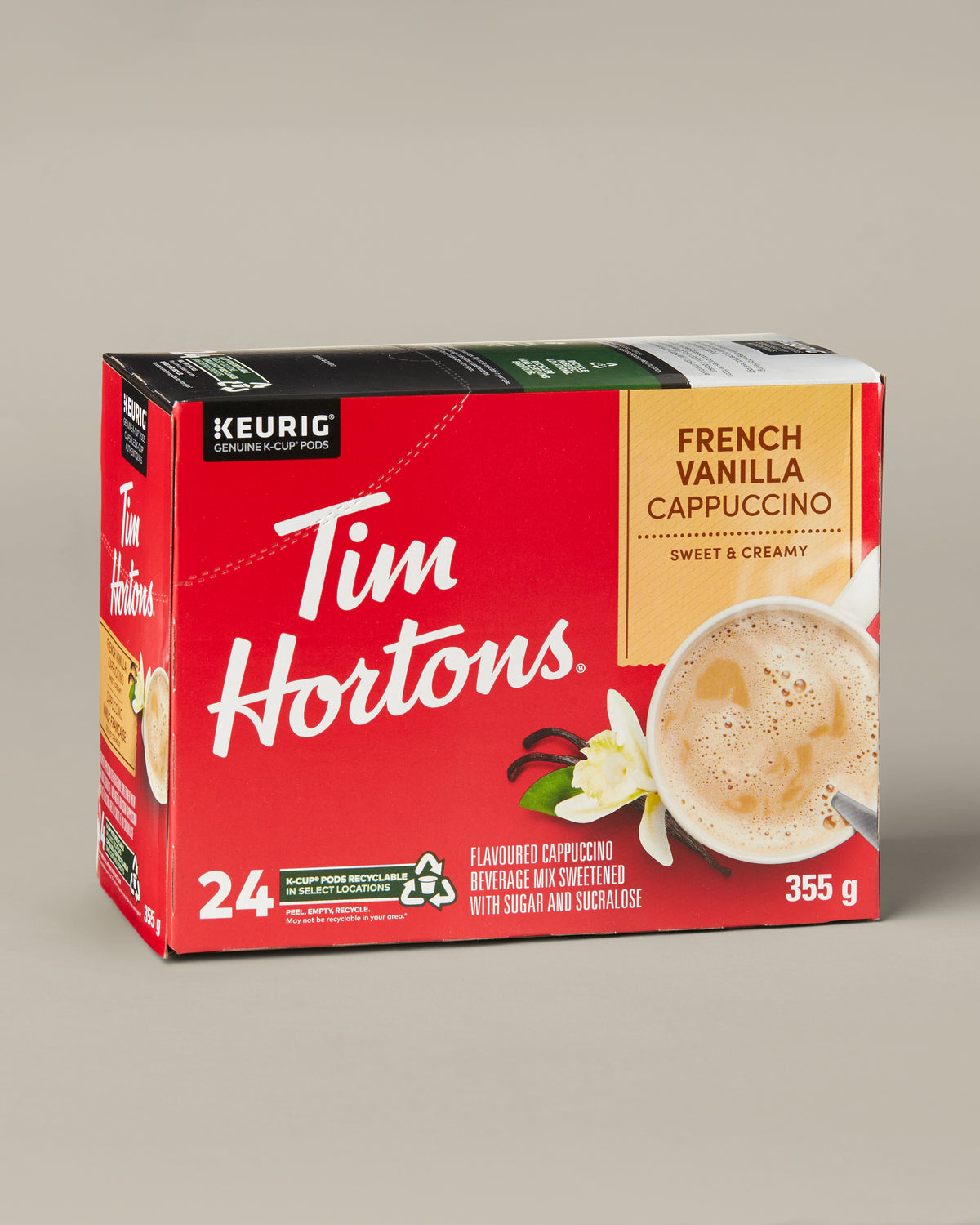 French Vanilla Cappuccino K-Cups - 24 Count - TimShop - Image #1