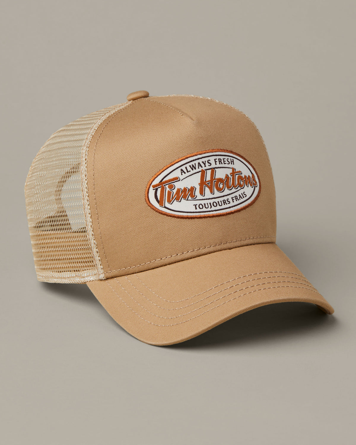 Retro Always Fresh Trucker Hat - French Vanilla - Secondary Image